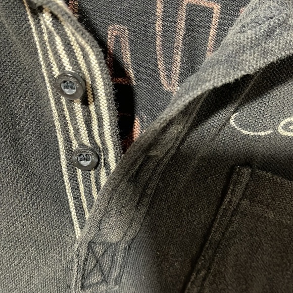 VINTAGE ED HARDY POLO SHIRT XL - Picture 5 of 12